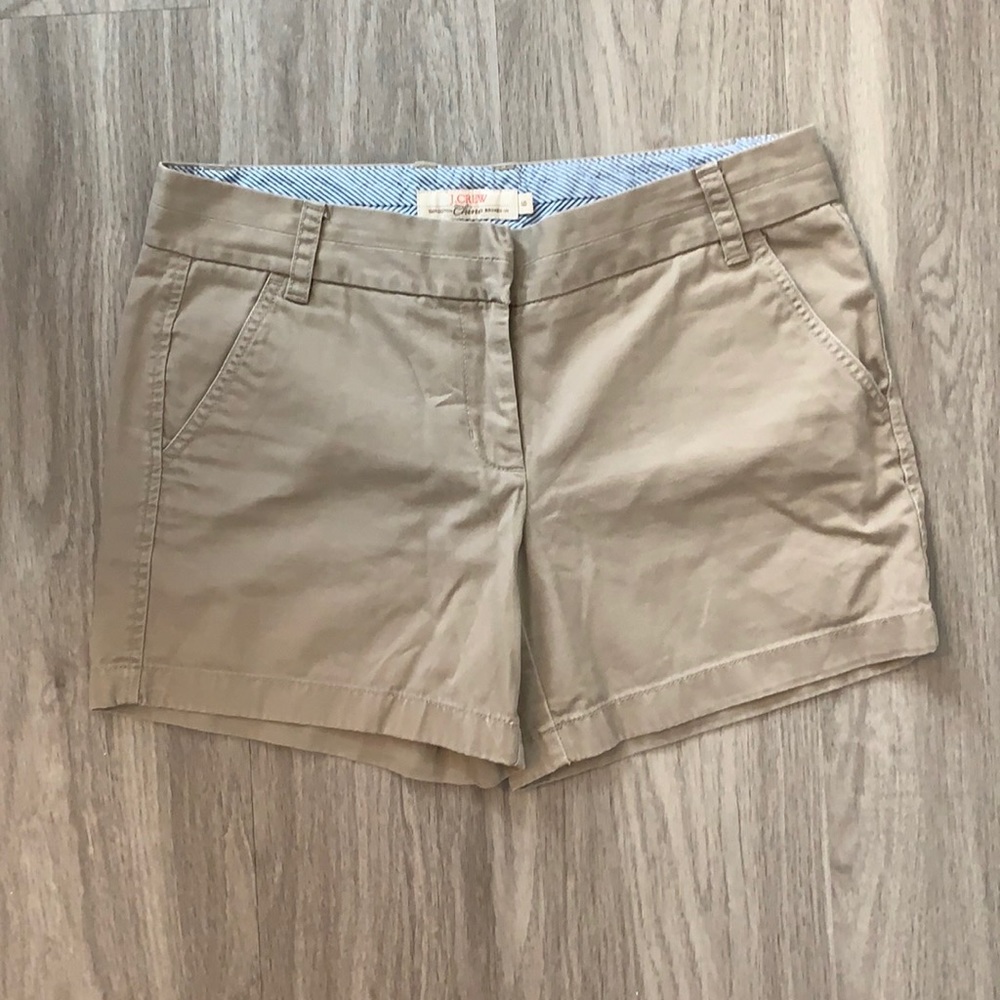 J.Crew Khaki Chino Shorts